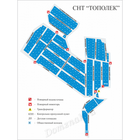 СНТ-022 - Табличка схема СНТ